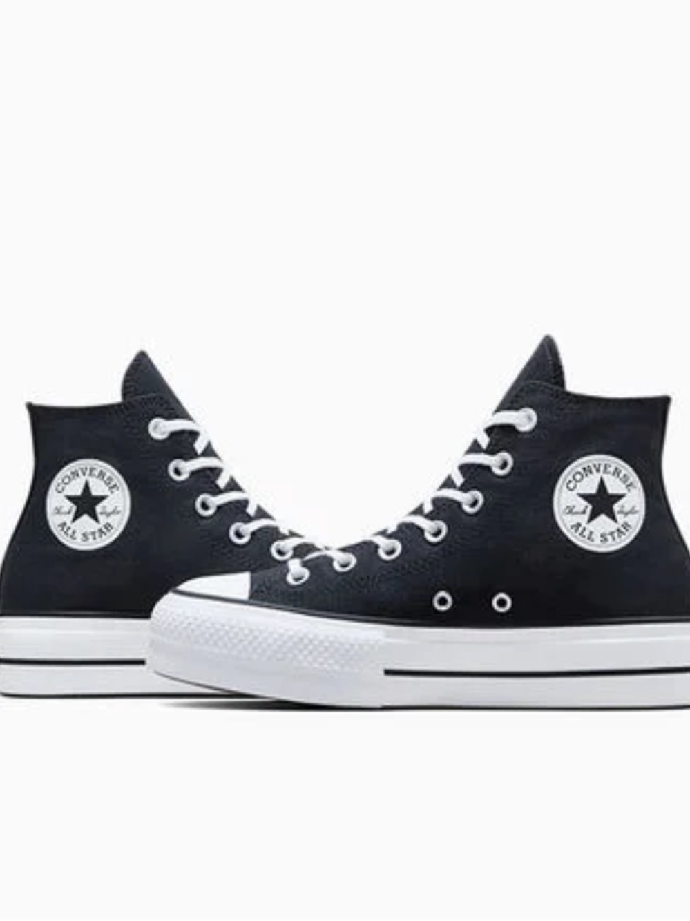 Converse High Top Sneakers - Black & White